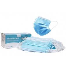 3 Layer Disposable Protective Face Masks. Pack of 50. Click on image for info